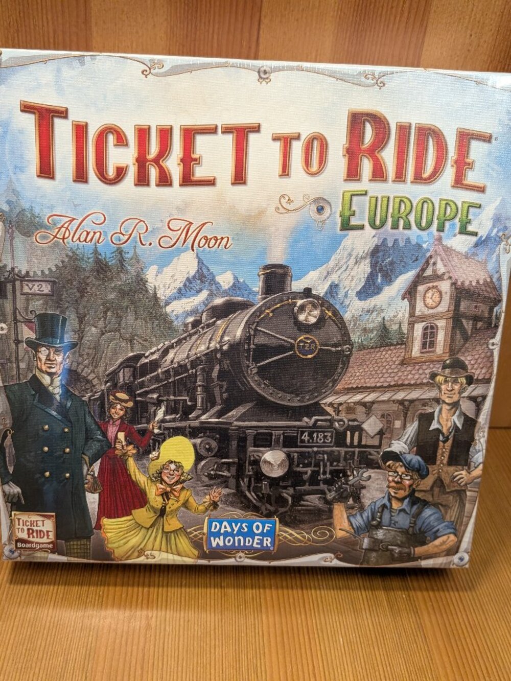 NEW Days of Wonder TICKET TO RIDE: EUROPE Complete Board Game SEALED BOX - NIB